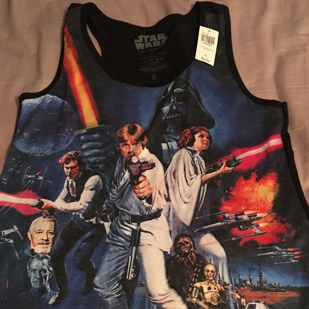 Womens Star Wars tank
