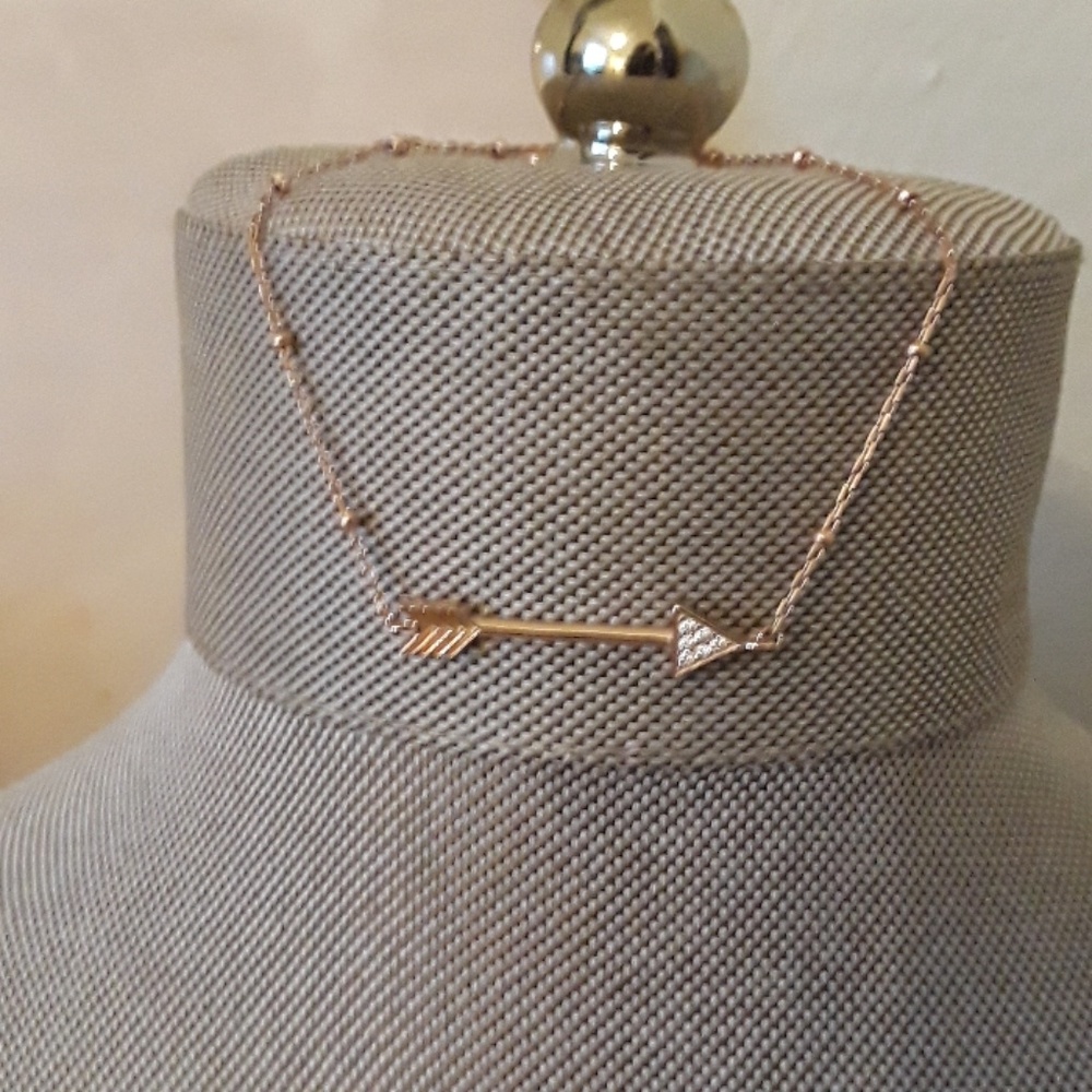 Lucky Brand Rose Gold Arrow Bracelet