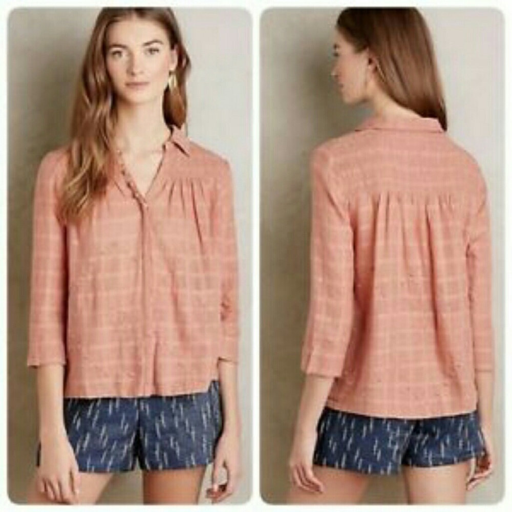 Anthropologie Edisto Swing Top by Vanessa Virginia