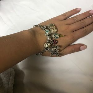 Brighton bracelet with charms