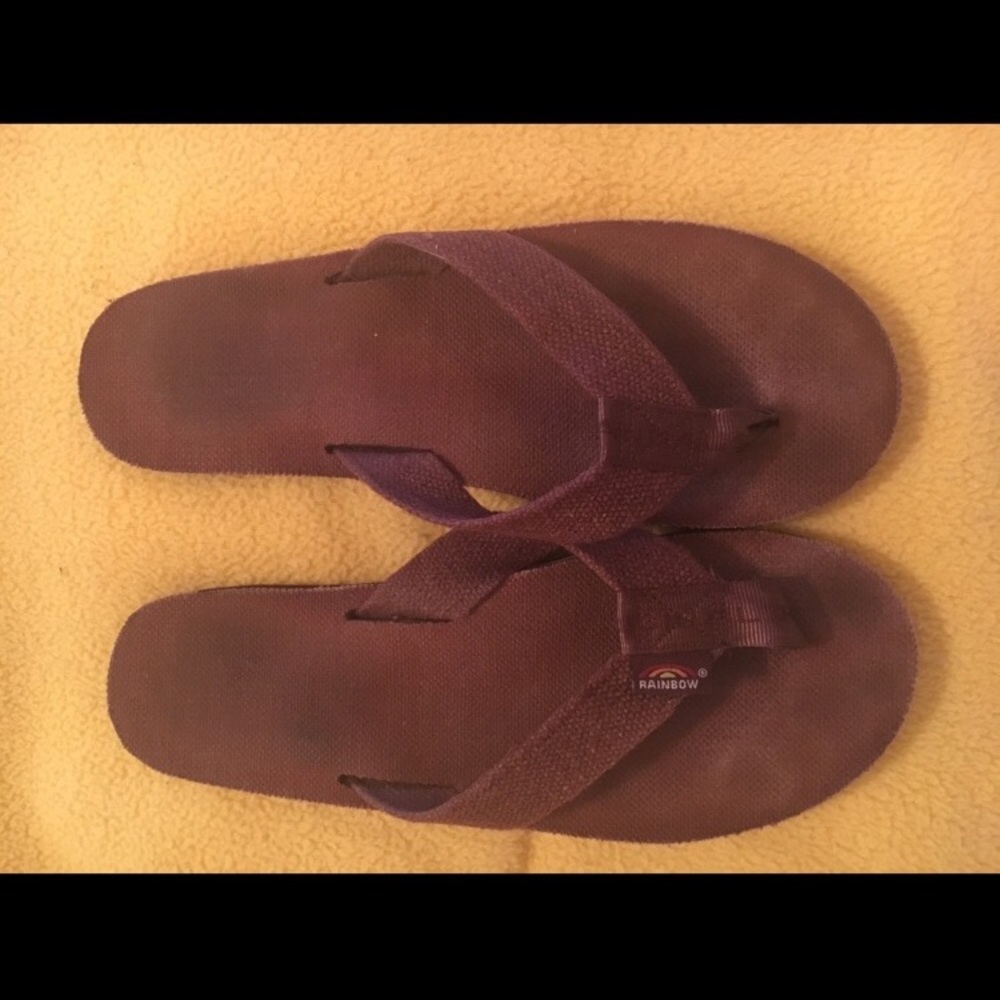 Rainbow Brown Sandals