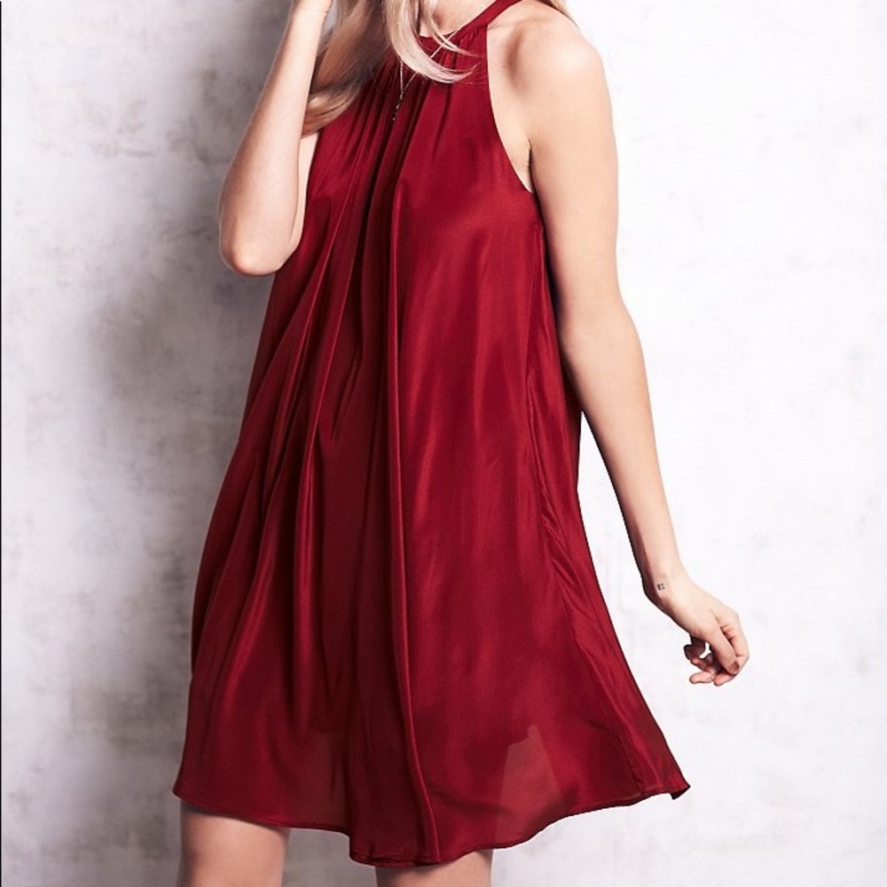 Free People Palmer dress in Cranberry!!!