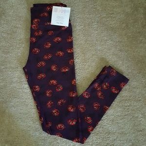 NWT OS LuLaRoe Halloween Leggings