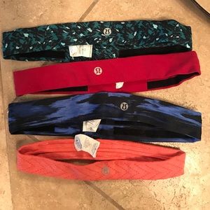 Lululemon Hair Bands skinny tamer and cardio band