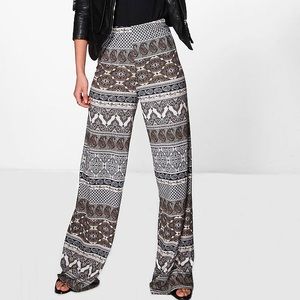 Paisley print pants