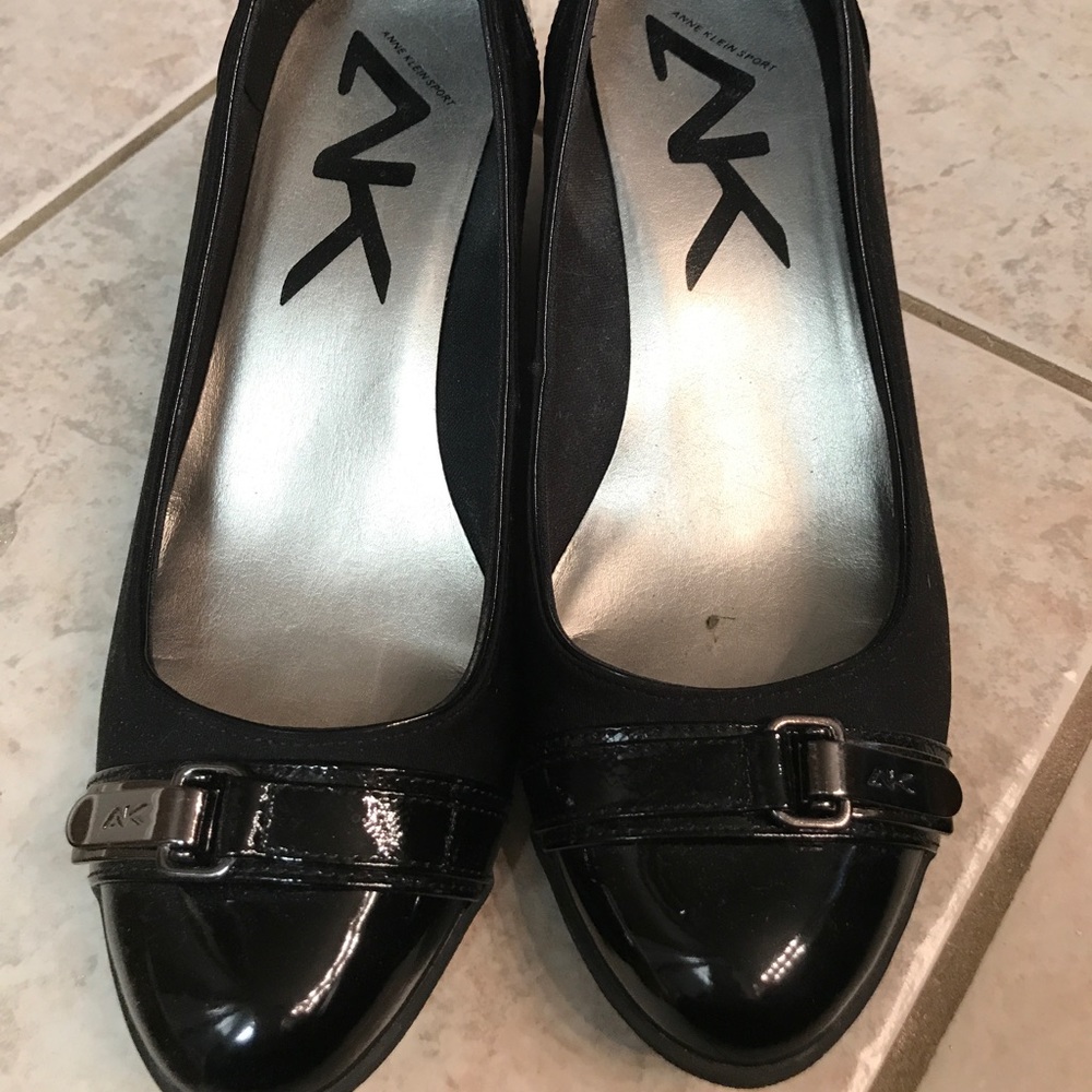 Anne Klein wedges.
