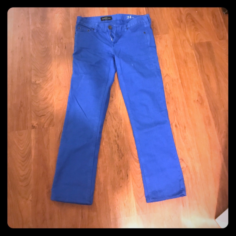 J crew matchstick pant