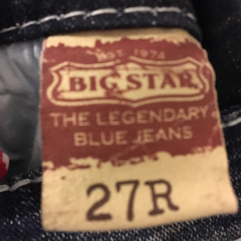 Big star buckle Jeans