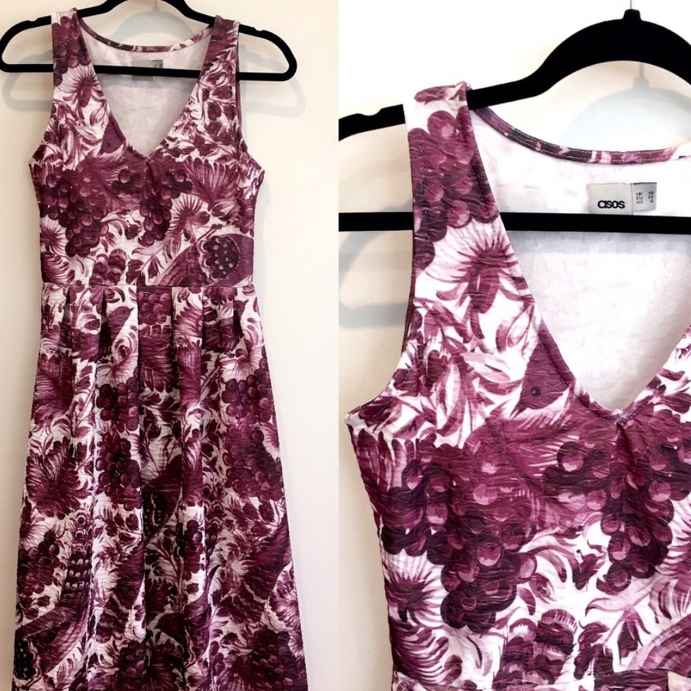 Below knee floral dress