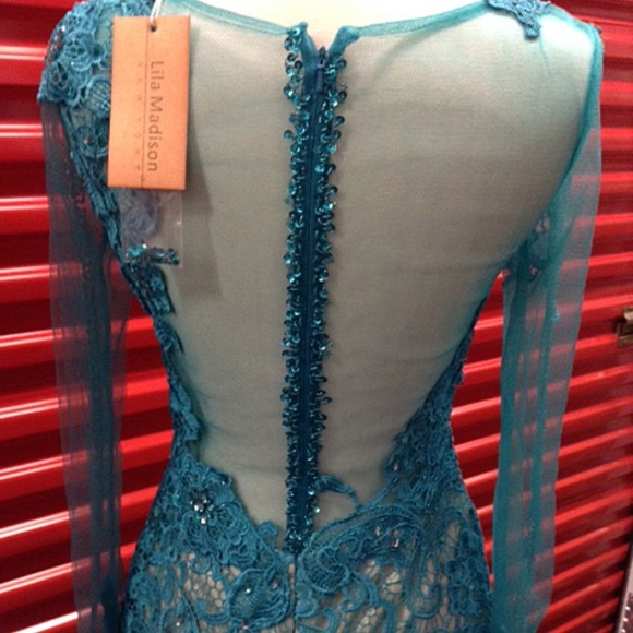 NEW Gown Party Prom Long Evening Dress - Picture 6 of 7