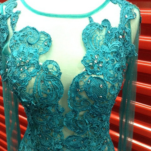 NEW Gown Party Prom Long Evening Dress - Picture 5 of 7