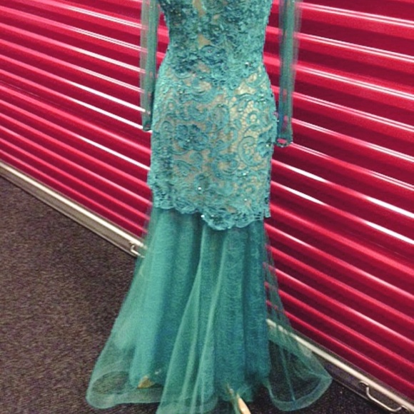 NEW Gown Party Prom Long Evening Dress - Picture 2 of 7