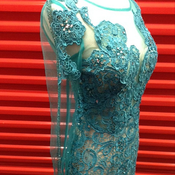 NEW Gown Party Prom Long Evening Dress - Picture 4 of 7