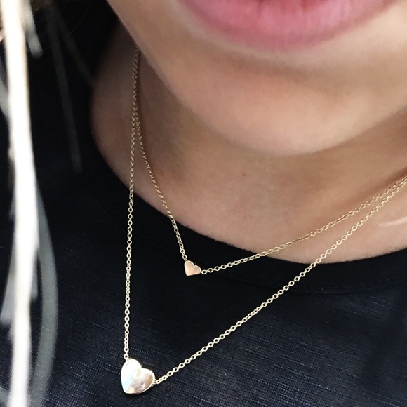 NY&Co • Double Heart Dainty Necklace - Picture 2 of 4