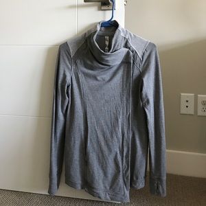 Lululemon Grey Wrap Sweater