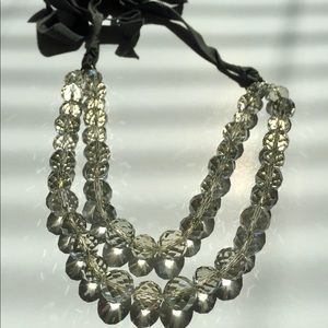 Ann Taylor Grey Necklace