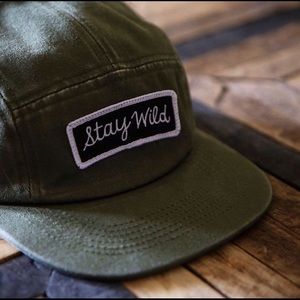 Stay Wild 5 Panel Hat