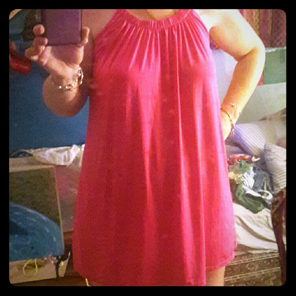 Pink swing dress NWOT