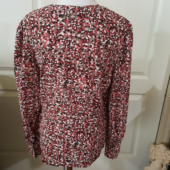 Chadwicks Long Sleeve Blouse. Size 10. - Picture 5 of 8
