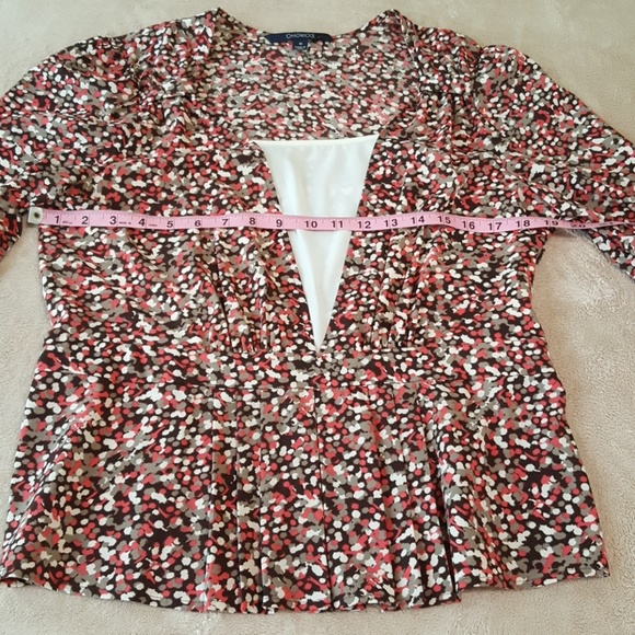 Chadwicks Long Sleeve Blouse. Size 10. - Picture 6 of 8