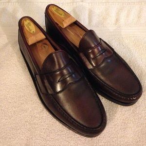 Allen Edmonds NEW Burgundy Penny Loafers 8.5D Allen Edmonds NEW Burgundy Penny Loafers 8.5D
