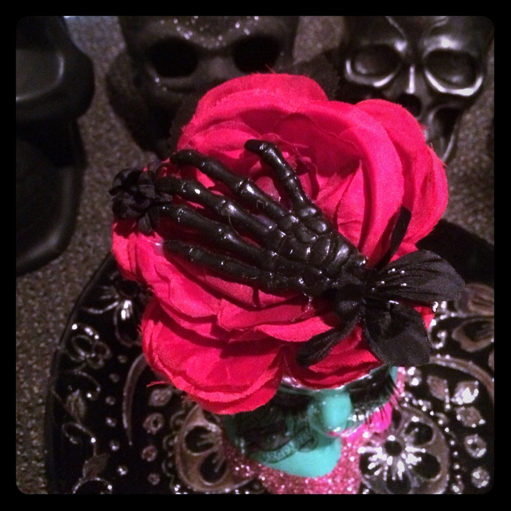 Rockabilly Hair flower