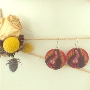 Virgin Mary Earrings