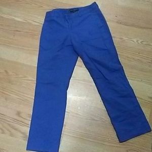 Royal Blue Capris