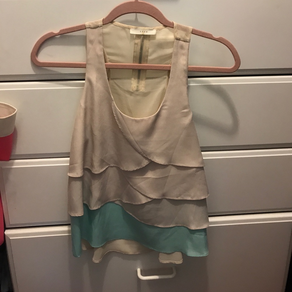 Lush flowy top