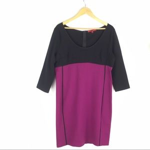 Narciso Rodriguez Size XL Bicolor Sheath Dress Narciso Rodriguez Size XL Bicolor Sheath Dress