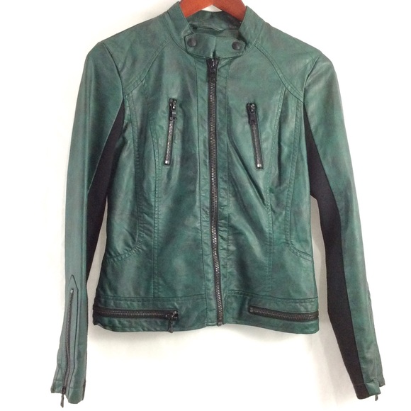 ❌SOLD❌Sam Edelman Faux Leather Moto Jacket - Picture 2 of 8