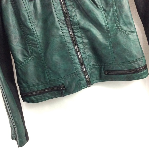 ❌SOLD❌Sam Edelman Faux Leather Moto Jacket - Picture 4 of 8