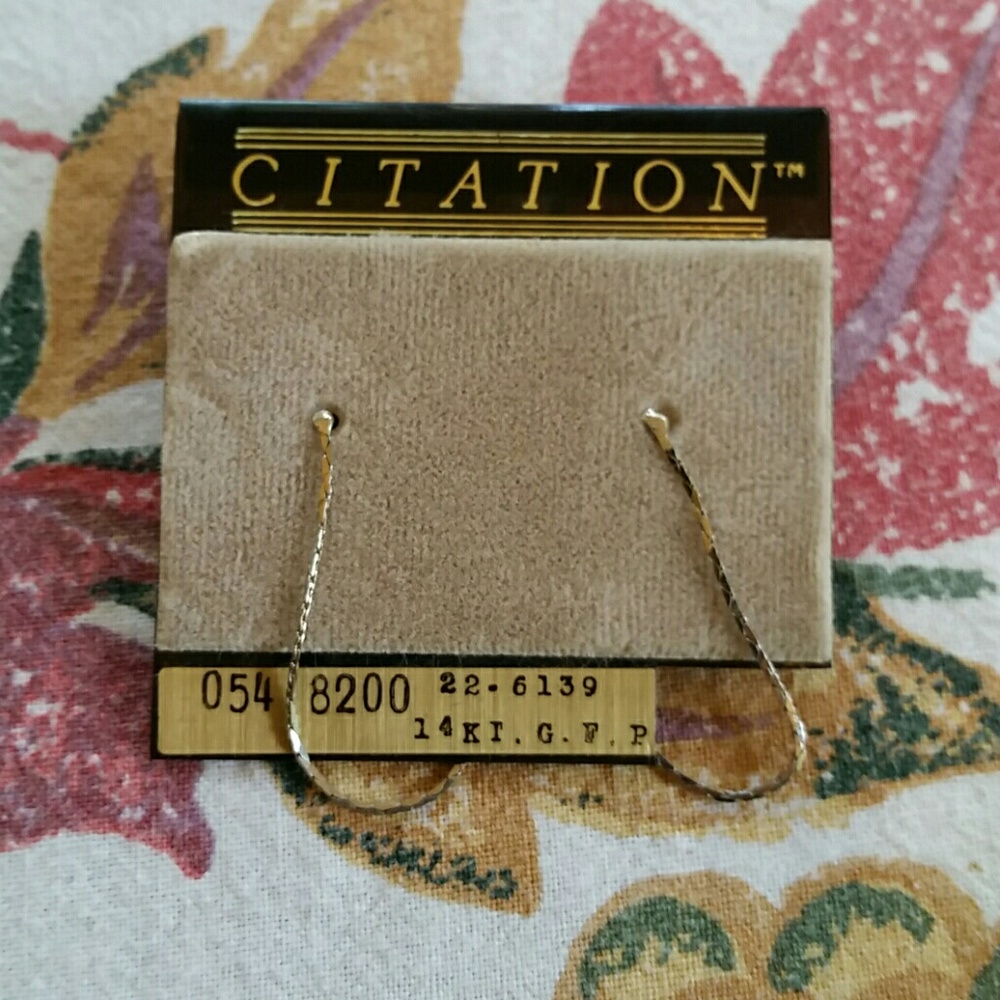 Cute chain wrap around earrings