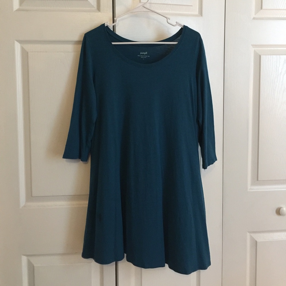 Pure hill valet sleeve tunic