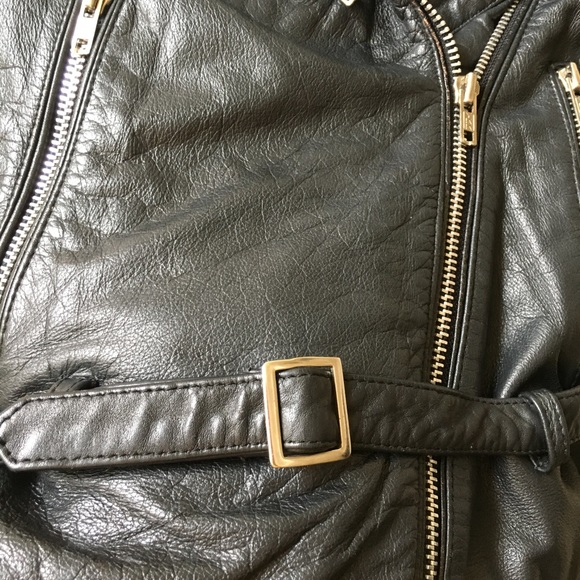 Vintage leather jacked made in Korea - Picture 7 of 8