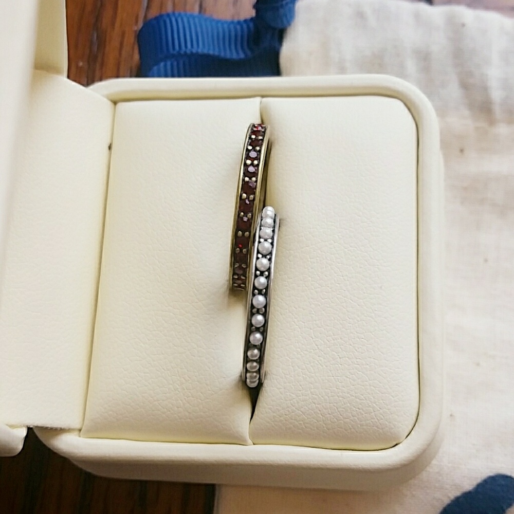 Chloe + Isabel Garnett ring