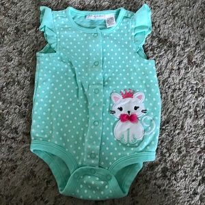❤️$2 Add-On❤️ First Impressions Polka Dot Bodysuit