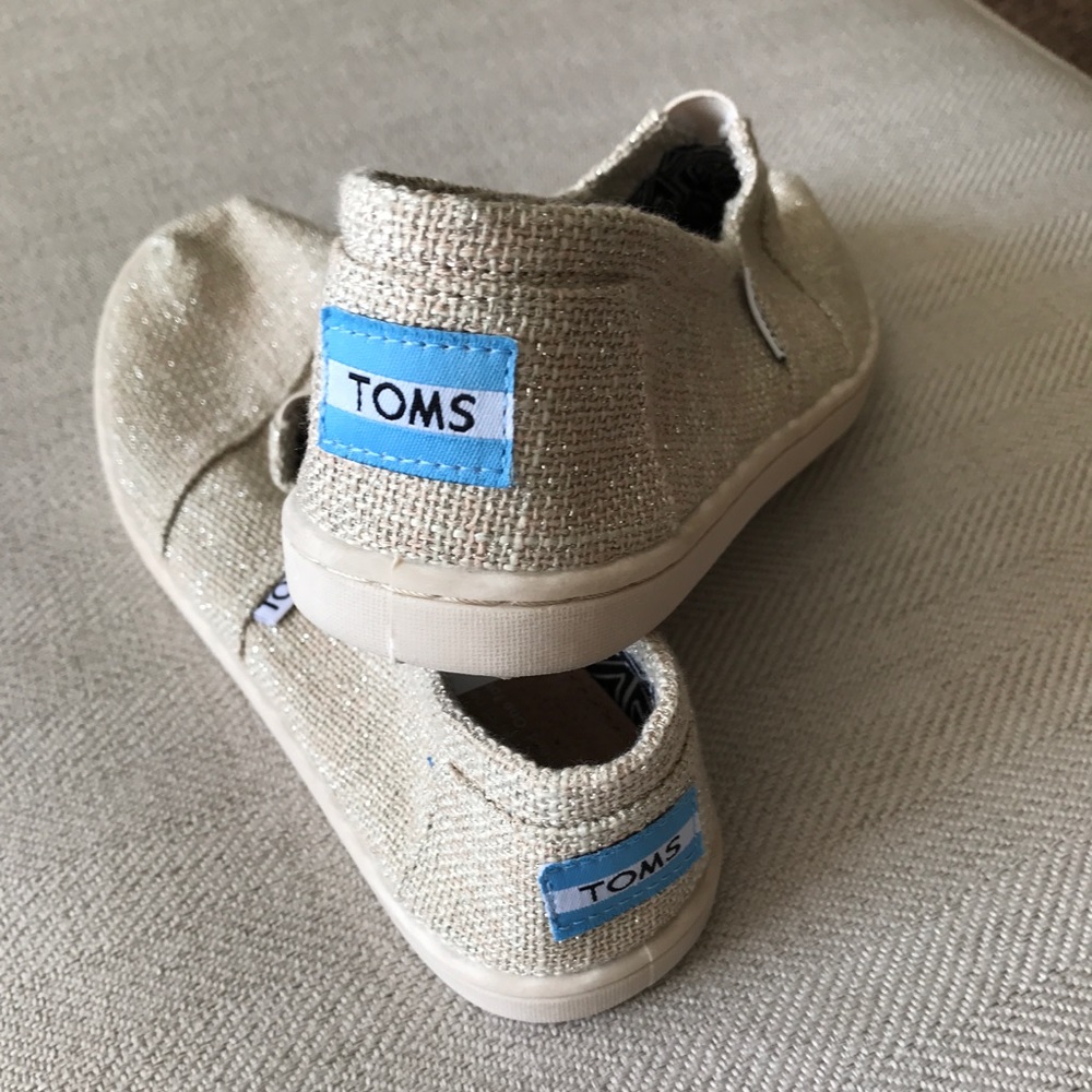 Toms Burlap Big Kid Shoes