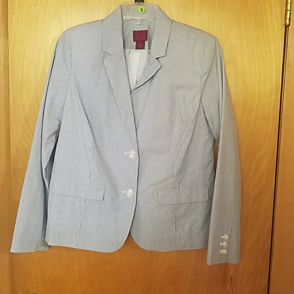 Seersucker Blazer