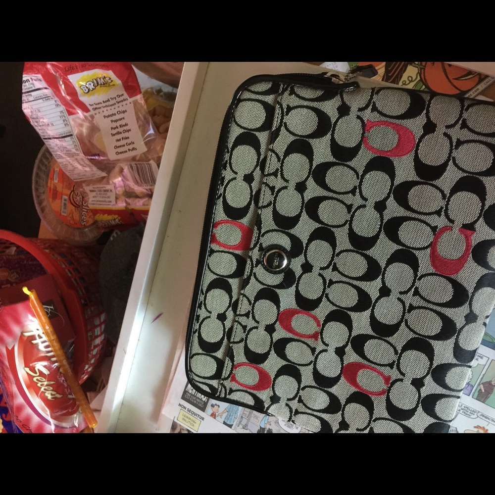 Coach iPad case. Genuine