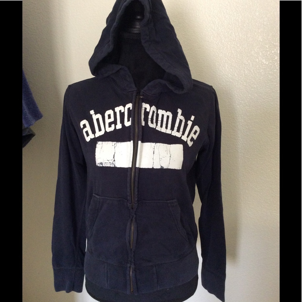 Abercrombie Hoodies (Navy Blue)