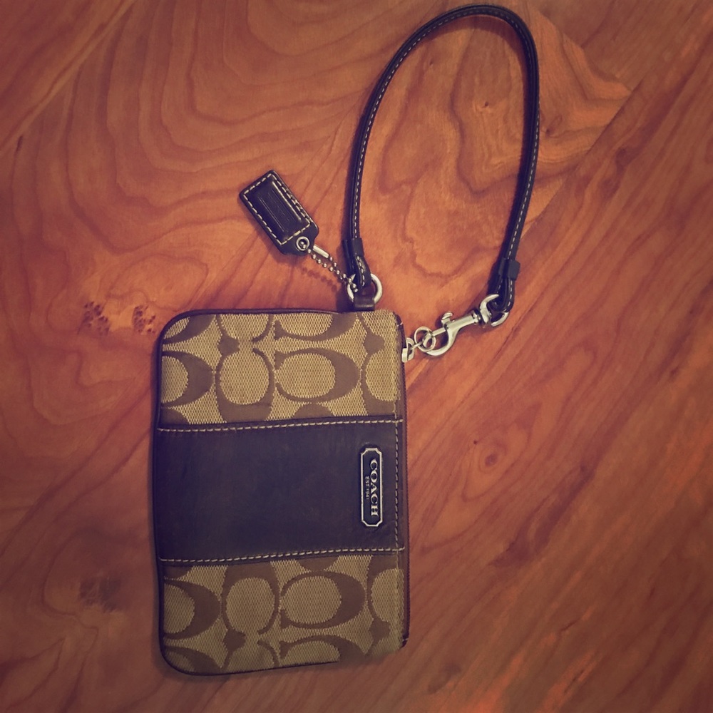 Coach wristlet