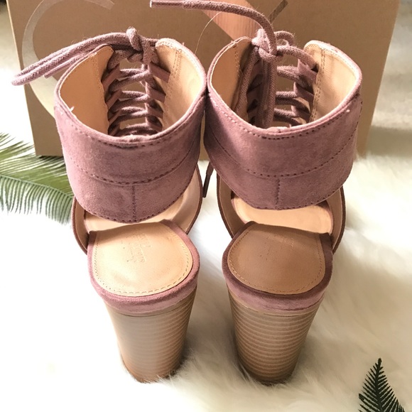 LACE-UP ANKLE CUFF SANDALS - Picture 5 of 5