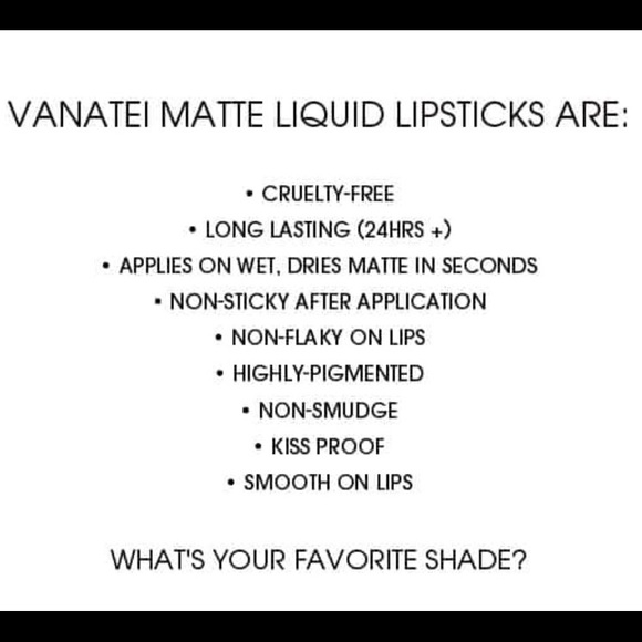 Vanatei matte liquid lipstick - Picture 6 of 6