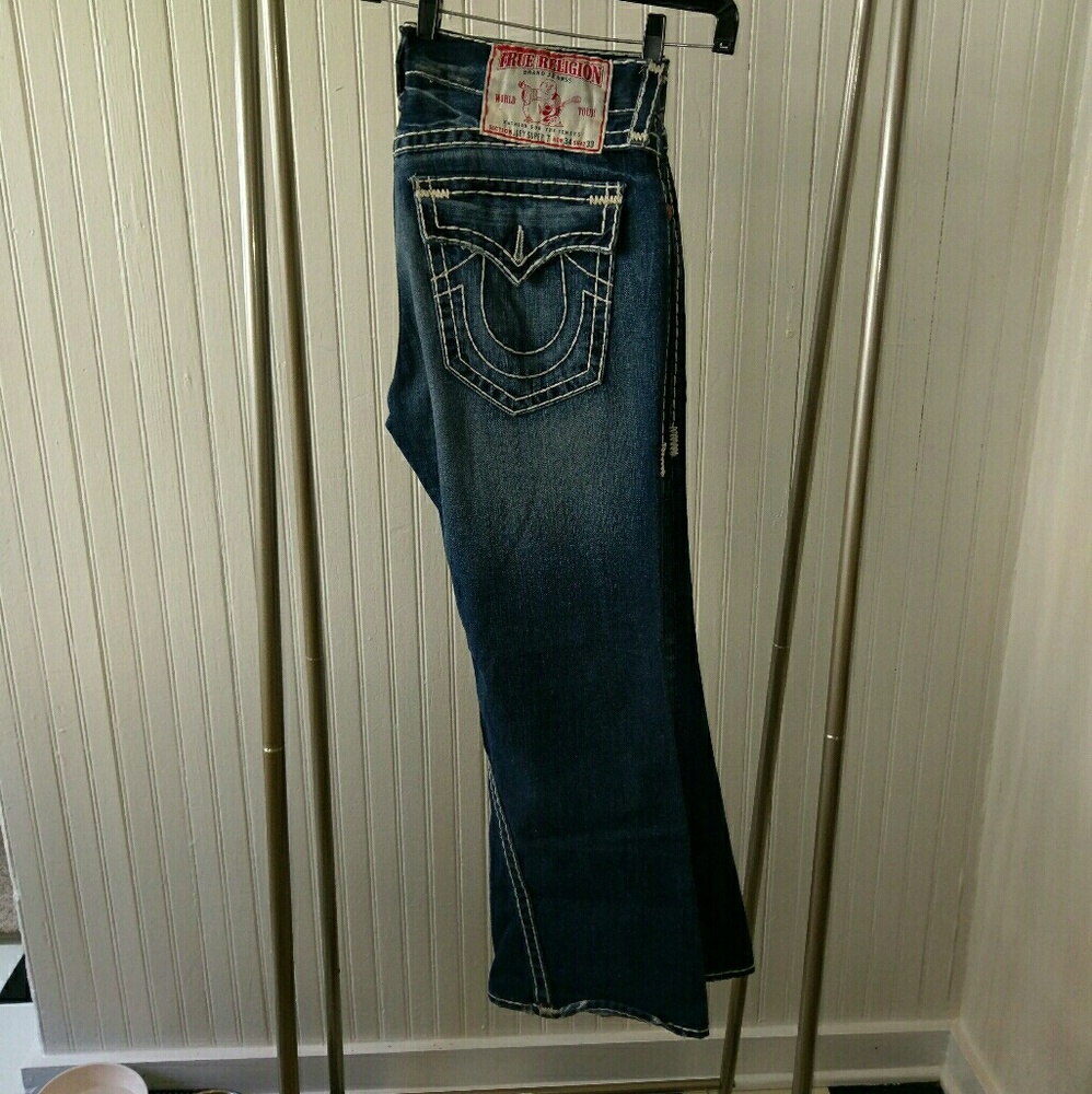 Ture religion jeans joey super T row 34 seat 33