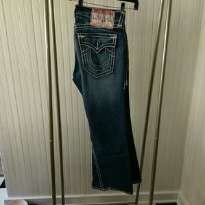 Ture religion jeans joey super T row 34 seat 33