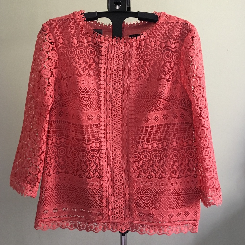 AT Lace Blouse with 3/4 sleeves