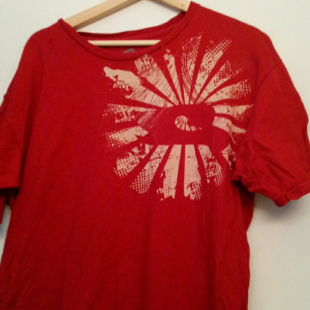 Tony Hawk red mens tee t-shirt. Size large