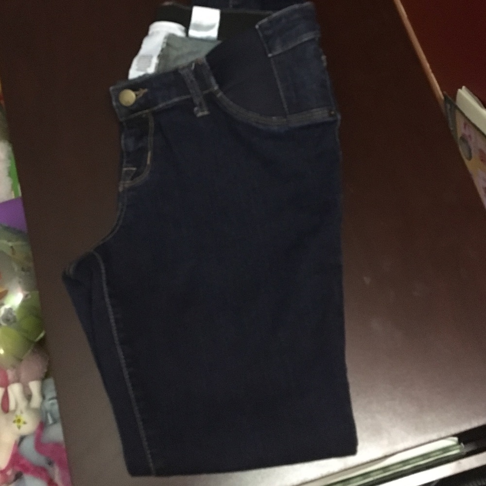 Dark maternity skinny  jeans