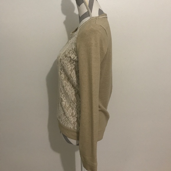 Lace overlay Sweater - Picture 4 of 5